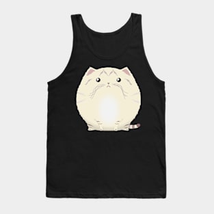 Sfurical round sand cat Tank Top